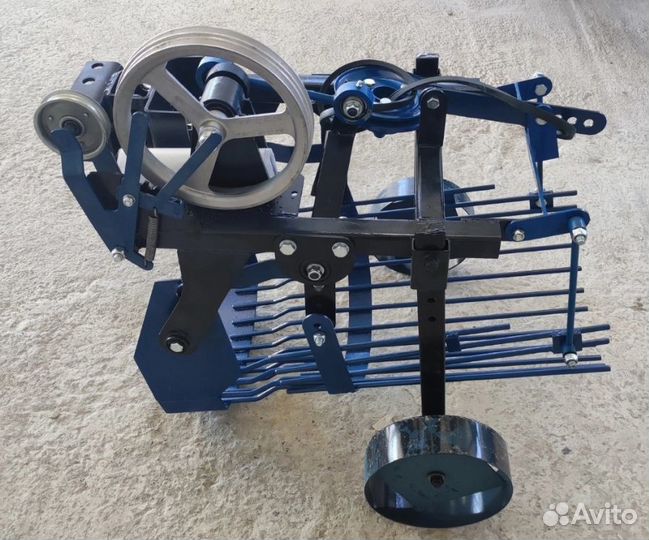 Картофелекопалка грохотная квм-1 к мотоблоку