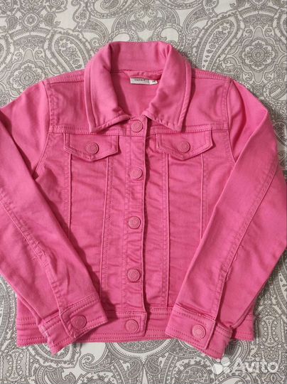 Джинсовая куртка name it 110