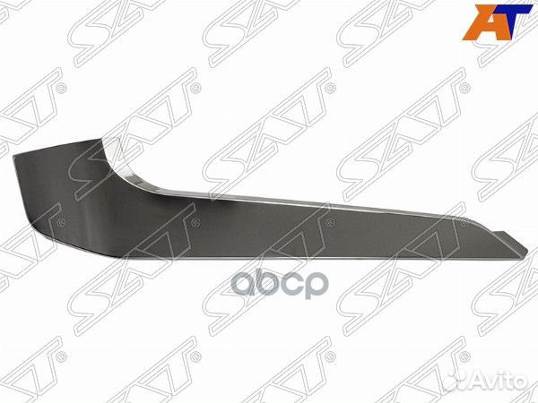 Молдинг бампера Mitsubishi L200 18- (Спереди