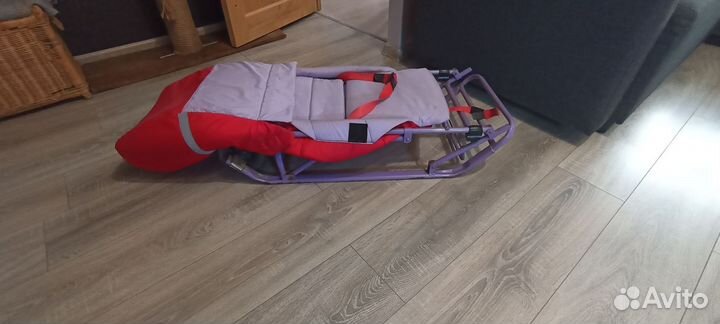 Детские санки с колесами