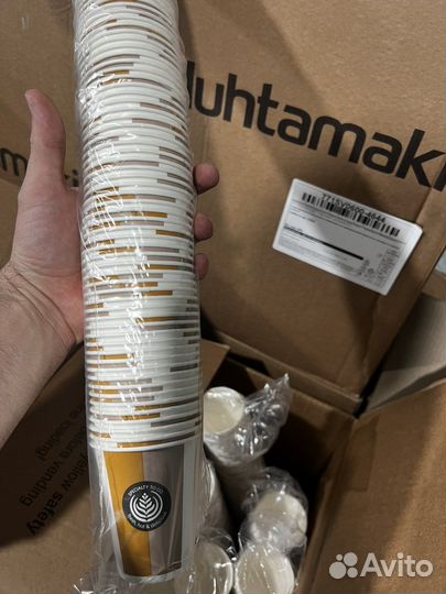 Стаканчик бумажный 150 мл SP6 Enjoy huhtamaki