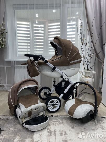 Коляска 3 в 1 Verdi Faster (отл.сост)