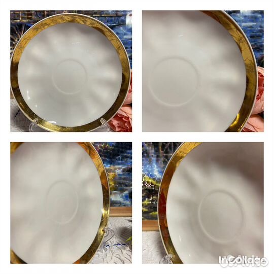 Чайные Блюдца лфз дулево вербилки Польша