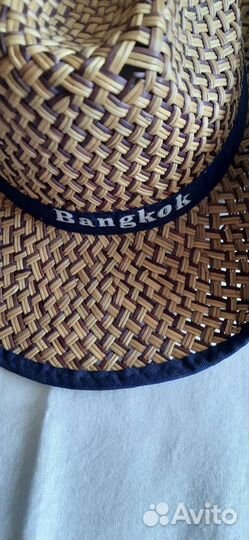 Шляпа соломенная