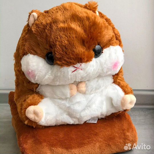 Хомяк 3в1 коричневый