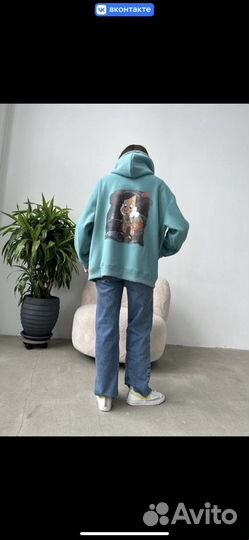 Толстовка на велюре