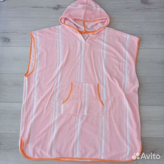 Халат пончо для бани