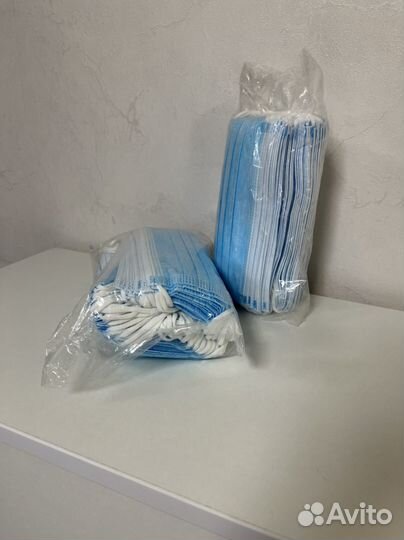 Маска медицинская 100шт