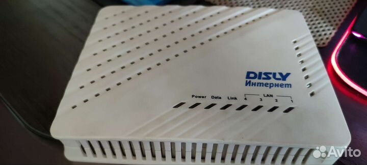 Adsl модем Лучезар 204 + сплиттер