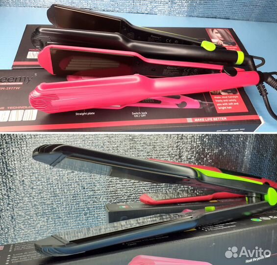 Утюжок выпрямитель для волос Турмалиновое покрытие