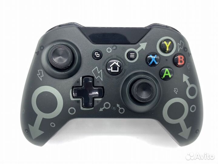 Джойстик XB\PS3\PC Controller Wireless N-1 2.4G Bl