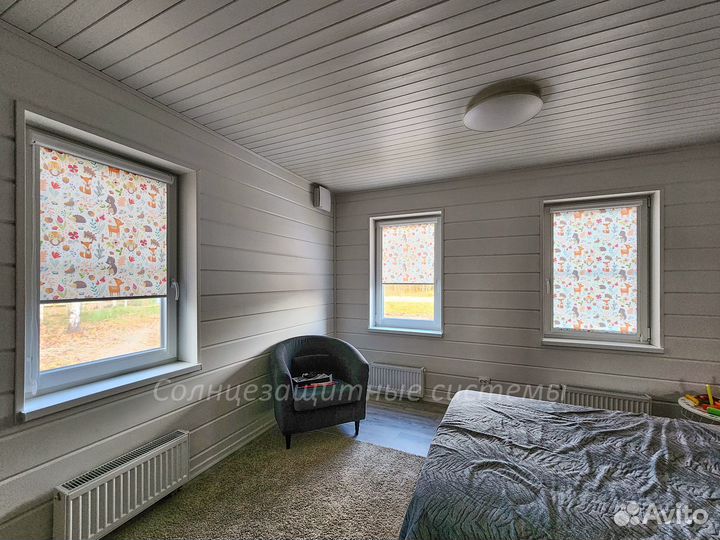 Рулонные шторы для детей. Жалюзи. От Производителя