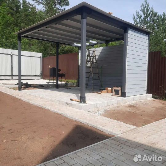 Коннекторы для беседок/террас/перголы