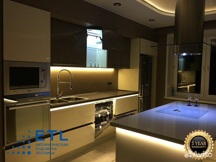 Подсветка шкафов от производителя
