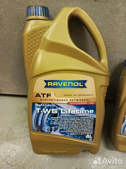 Ravenol 1211106-004 масло трансмиссионное ATF