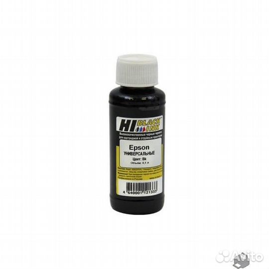 Hi-Black Чернила Epson универсальные 0,1л BK