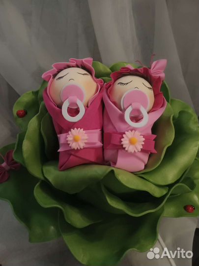 Светильник-ночник, подарок на рождение ребенка