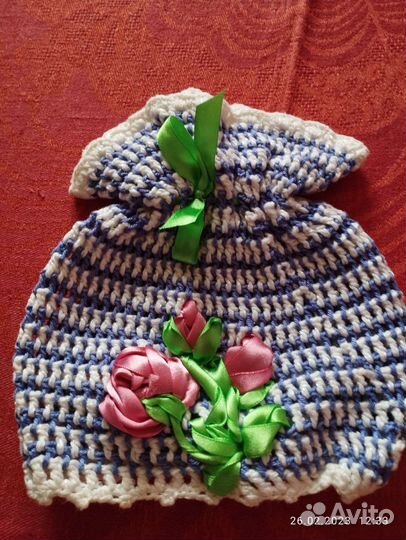 Шапочка для девочки