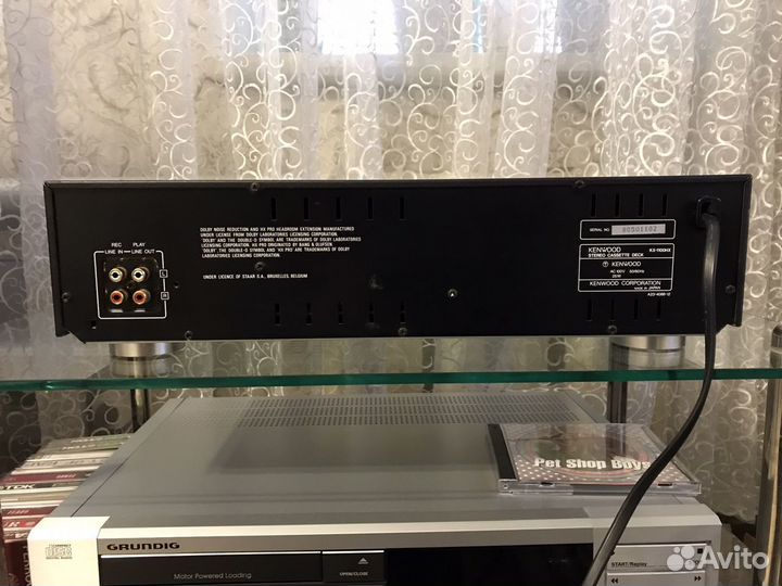 Дека кассетная Kenwood KX-1100HX