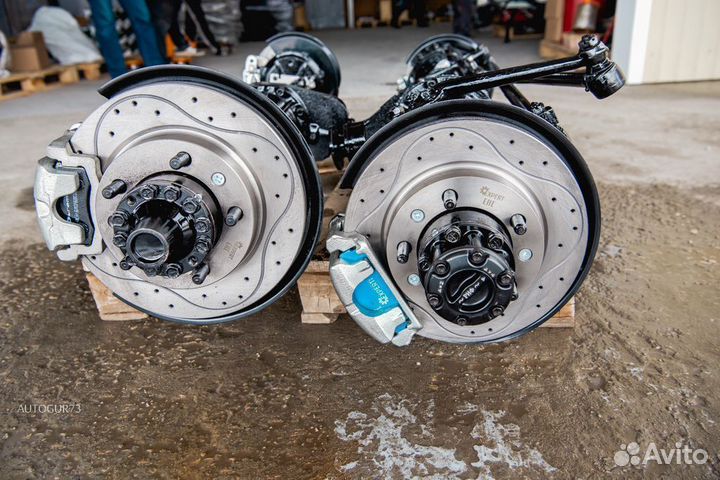 Дисковые тормоза УАЗ задний мост суп.газ универ