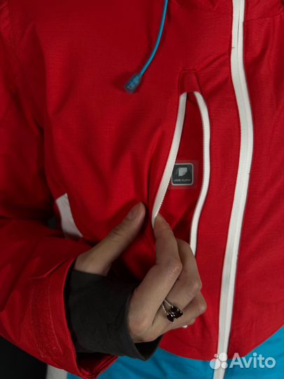 Куртка горнолыжная унисекс Running River Красная