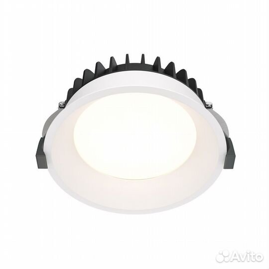 Светильник потолочный встраиваемый DL055-18W4K-W