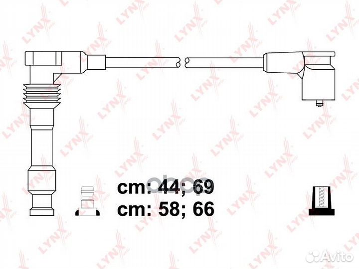 Провода высоковольтные opel Astra 1,4-2,0 92-01