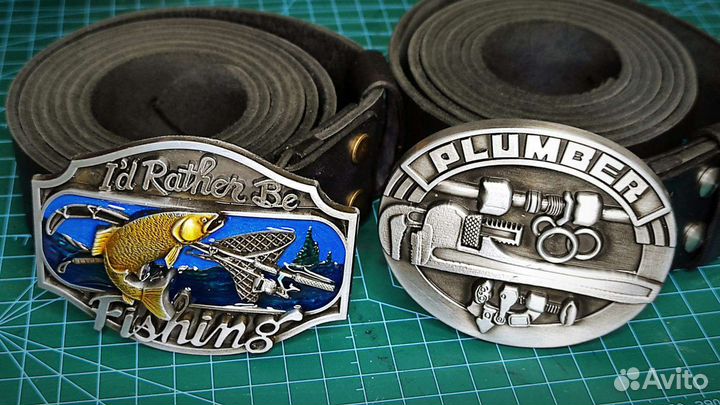 Ремень кожаный