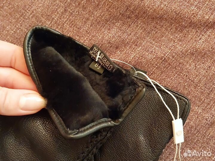 Перчатки натуральная кожа