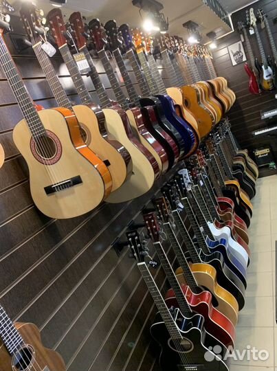 Гитары, струны, укулеле