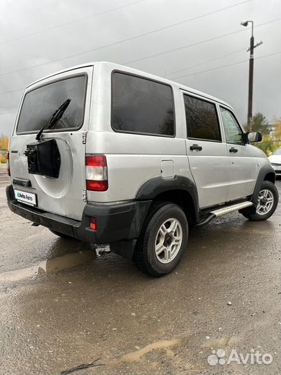 УАЗ Patriot 2.7 МТ, 2008, 178 400 км