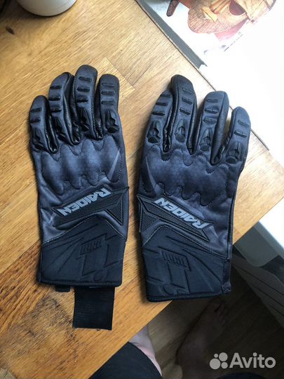 Мотоперчатки icon d3o размер l