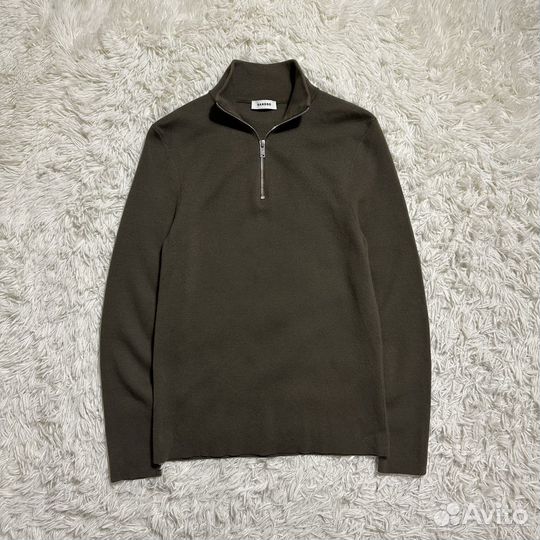 Свитер Sandro на молнии 1/4 оригинал