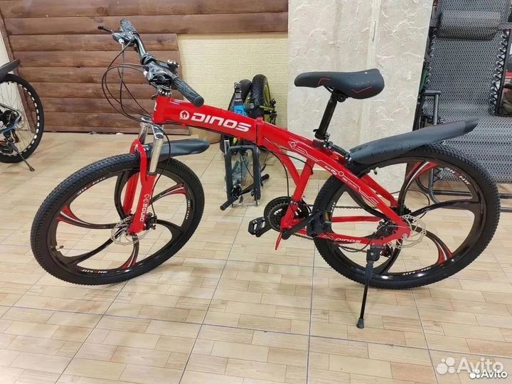 Велосипед скоростной на литых дисках