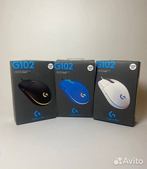 Игровая мышь Logitech g102