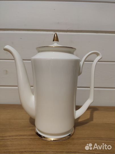 Кофейник и сливочник ифз золотая лента