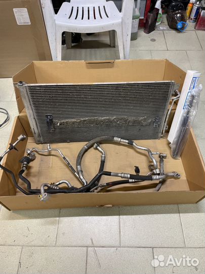 Радиатор кондиционера cayenne955