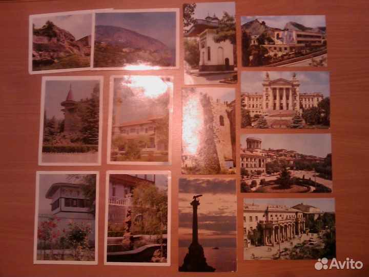 Открытки 1960-х, из наборов Крым и др. Торг