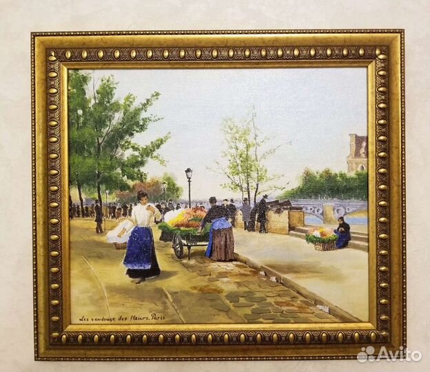 Картина холст акрил