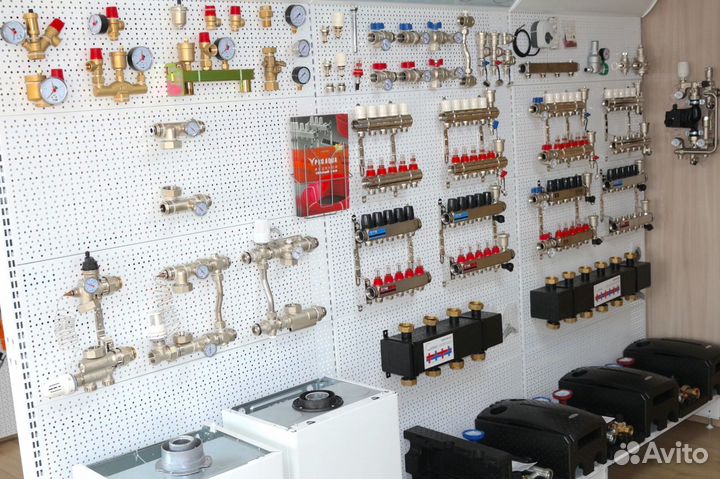 Коллекторная группа без расходомеров и кранов 1