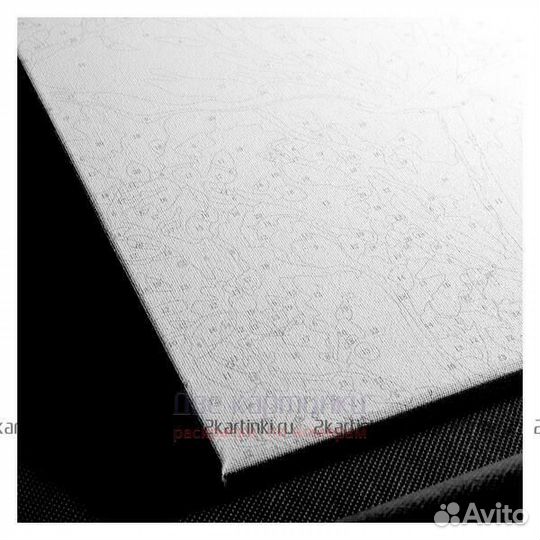 Картина по номерам 40x50 Дорога вдоль осенних дере