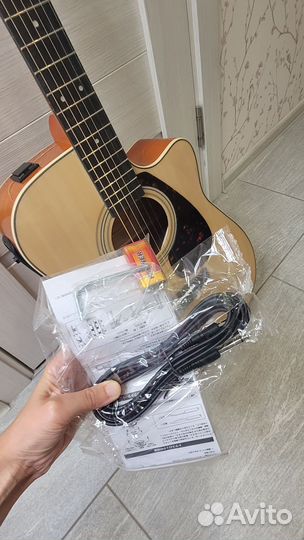 Электроакустическая гитара yamaha fx370c