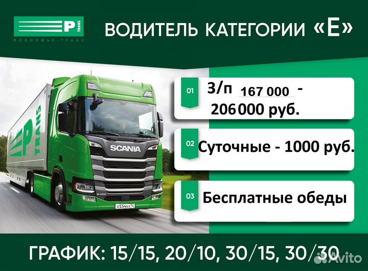 Водитель категории Е (Экипаж)