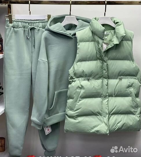 Костюм тройка флис