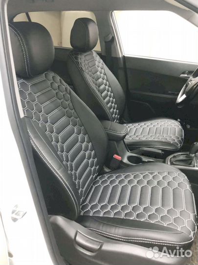 Авточехлы Фольксваген Поло 2015г