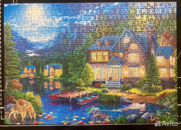 Пазлы 2х500 деталей