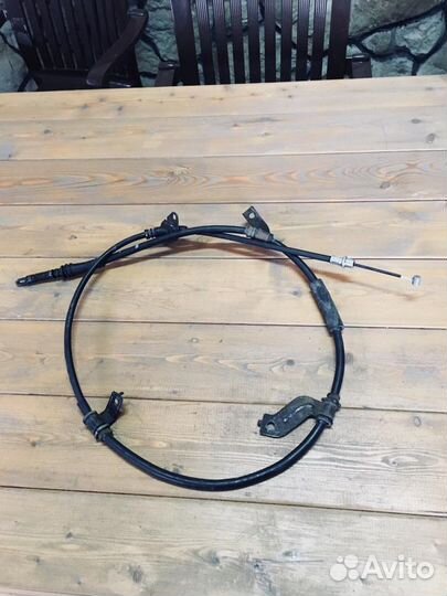 Трос ручного тормоза на hyundai sonata NF