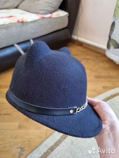 Шляпа фетровая женская