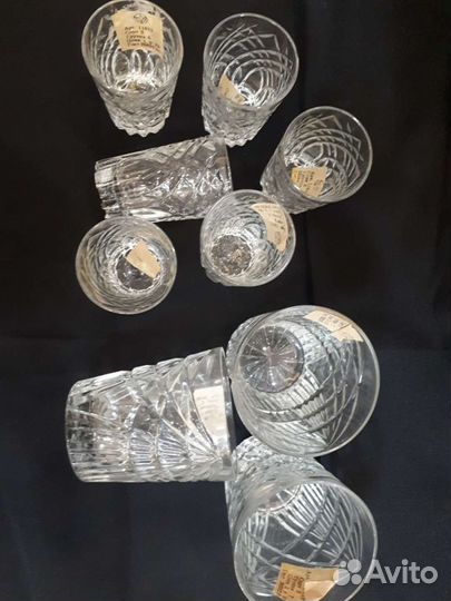 Стаканы хрусталь СССР