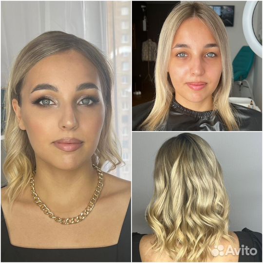 Визажист (макияж и прическа)